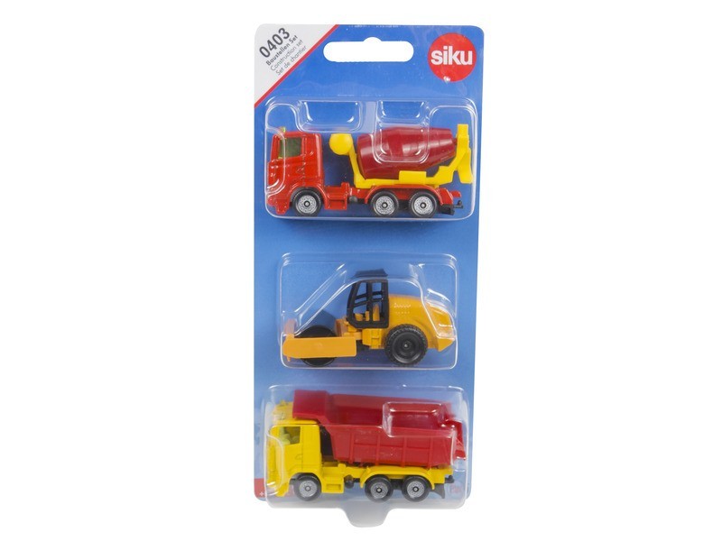 SIKU építkezés szett – daru és munkagépek