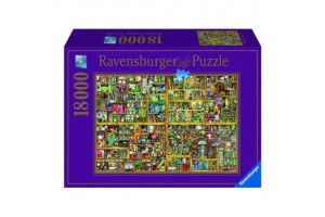 Ravensburger 18 000 db – Varázslatos könyves szekrény puzzle