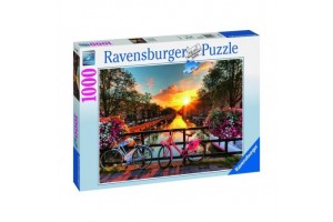 Ravensburger 1000 db – Amszterdami bicikli túra puzzle