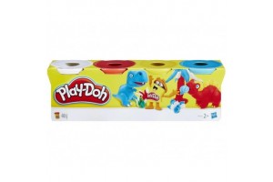 Play-Doh 4 tégelyes gyurma - klasszikus színek