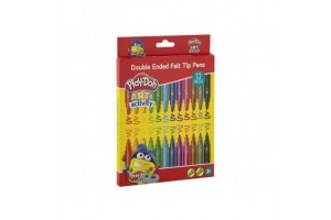 Play-Doh kétvégű filctollak, 12 db