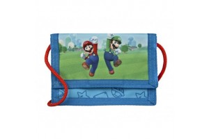 Super Mario pénztárca - kártyatartóval, elölről
