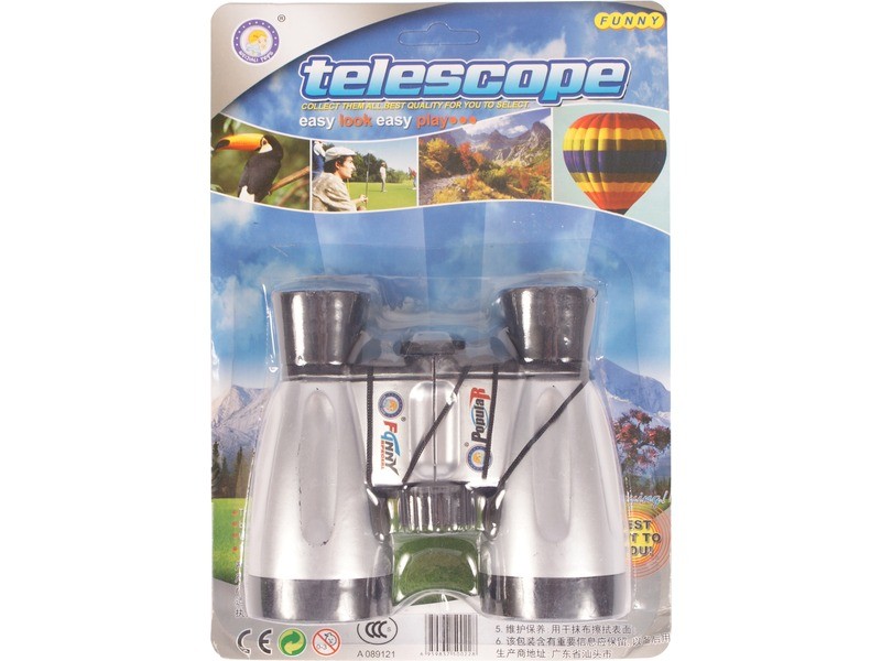 Műanyag távcső túrázáshoz