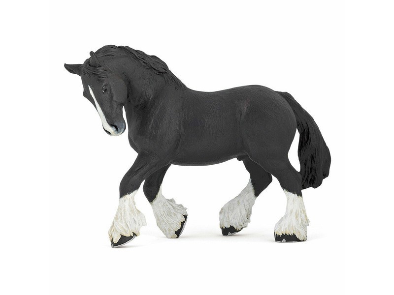Papo Black Shire ló figura