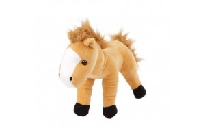 Barna paci plüssfigura, 30 cm