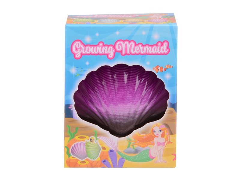 Növekvő sellő fürdőjáték, 4 szín