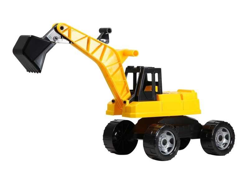 Műanyag markoló 65 cm - működő kanál, acél tengely