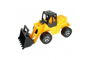 Műanyag földmunkagép 62 cm — kerti használat