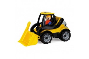 Műanyag földmunkagép 21 cm sofőrrel