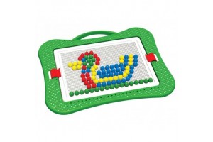 Mozaikkép 240 db készlet, 13 mm színes csempék