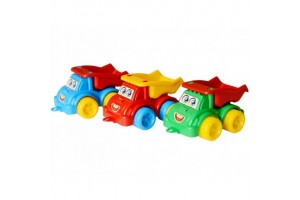 Mosolygó dömper, 20 cm - többféle