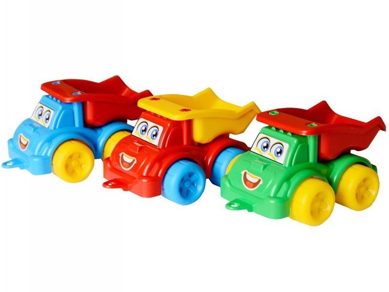 Mosolygó dömper, 20 cm - többféle