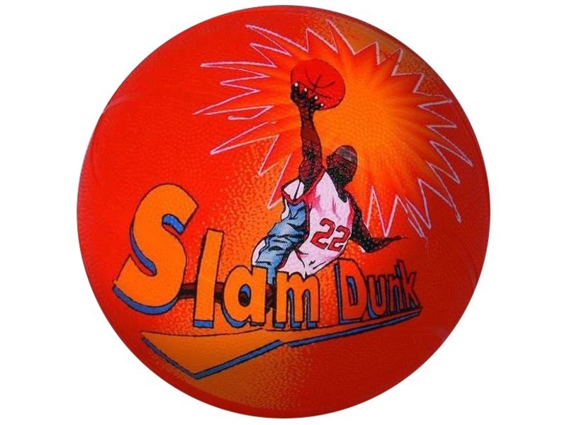 Mintás narancssárga kosárlabda 24 cm