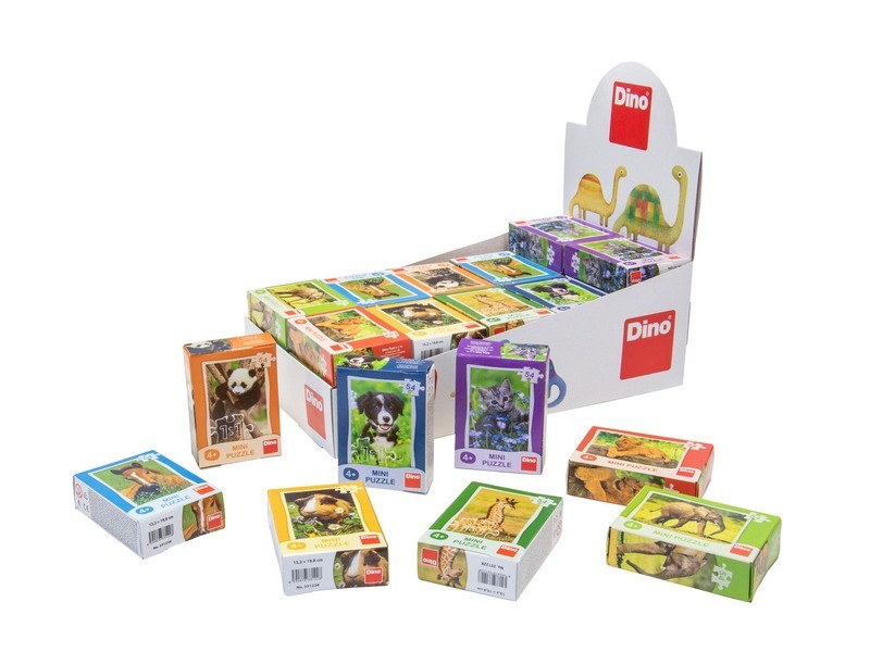 Minipuzzle 54 db - Állatok
