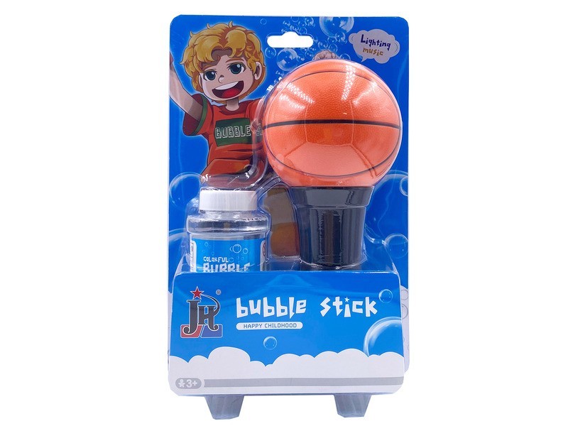 Kosárlabdás elemes buborékfújó termékfotó