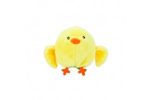 Kifordítható plüss tojás, 12 cm - két színű