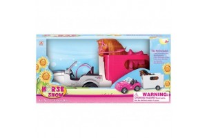 Horse Show: terepjáró lóval és utánfutóval