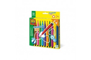 Háromszög markolatú filctoll, kényelmes fogás