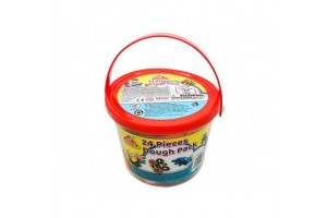 Gyurma vödrös formázó készlet - színes alkotás