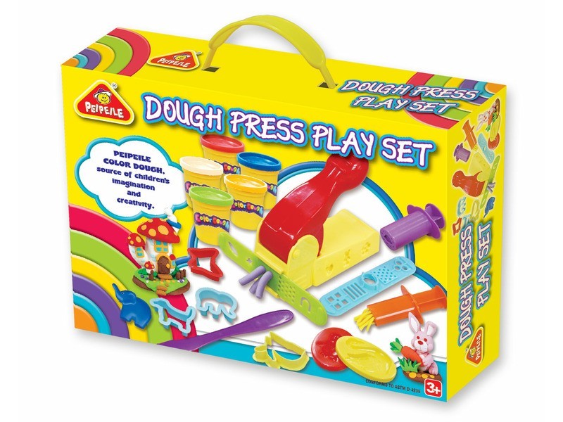 Gyurma kinyomó szett 5 tégellyel