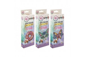 Grafix gyémántfestős kulcstartó - 3 féle