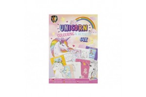 Grafix unikornis színező- és foglalkoztatókönyv A4