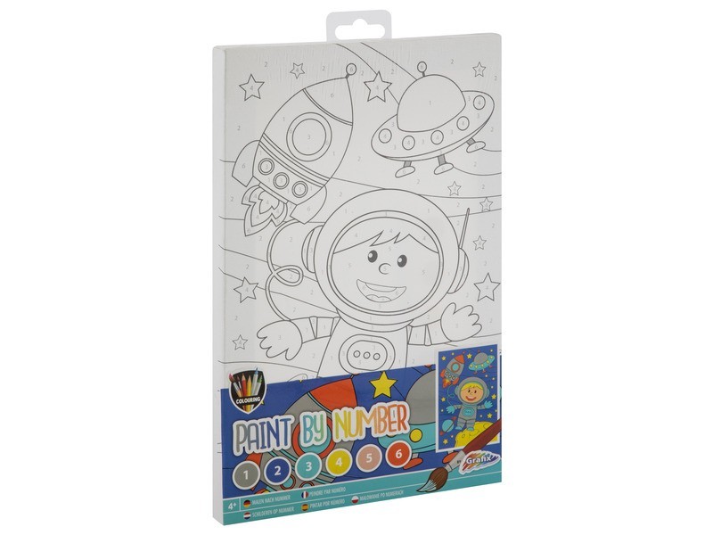 Grafix: Fess számok szerint, 29,7×19,5 cm, ecset és 6 festék