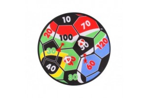 Focilabda mintás darts tábla