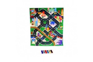 Farm játszószőnyeg autós pályával