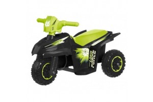 Fekete 6V elektromos kismotor gyerekeknek