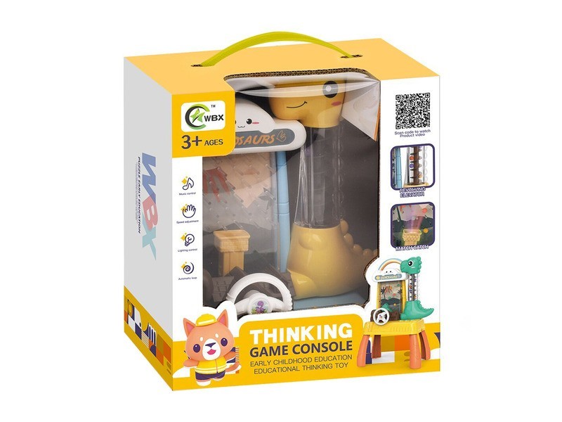 Dínós golyófutam - színes pályák