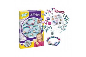 Cicás karkötőkészítő készlet - gyöngyök és medálok