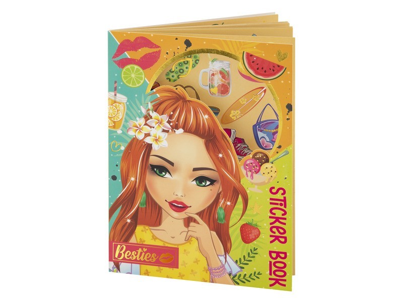 Besties matricaalbum A5 - 8 matricaív, 2 féle