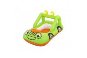 Autós és repülős bébi csónak - mintás baba csónak