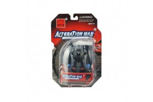 Alteration Man átalakuló robot - 10 cm fekete