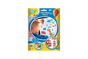 Ablakmatrica - Közlekedés: autók, buszok, táblák