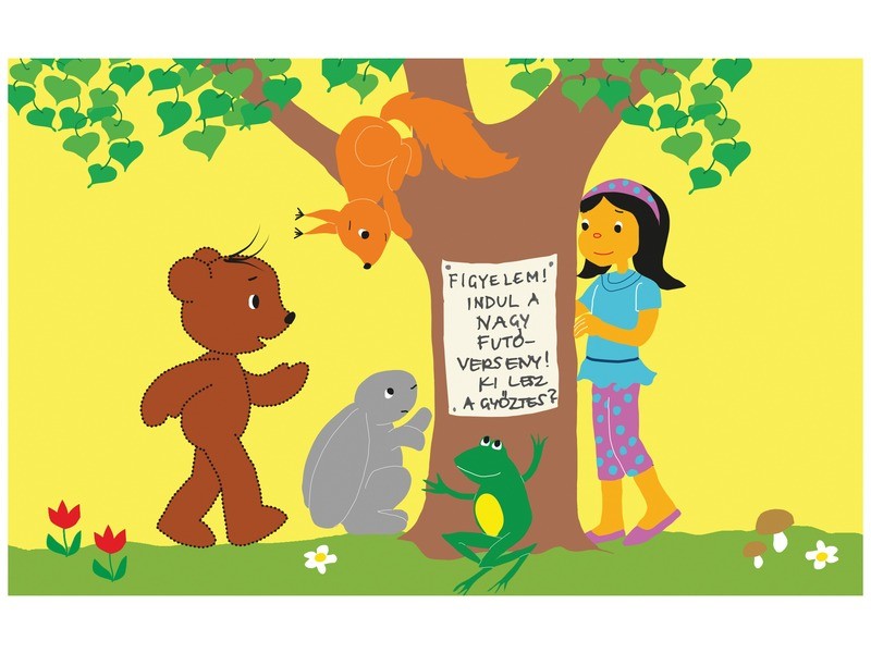 Boribon a bajnok - diafilm borítókép