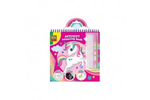 Unikornisos 3 az 1-ben activity füzet borító