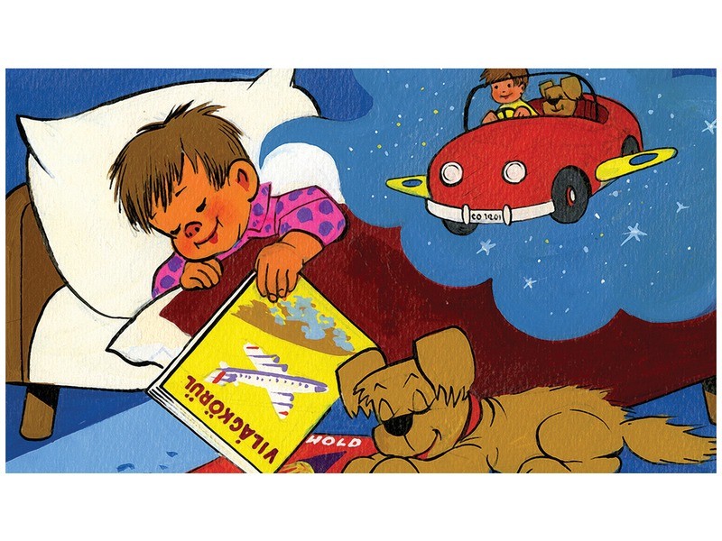 A csodaautó diafilm - Peti, Zsolti és Füles kalandja