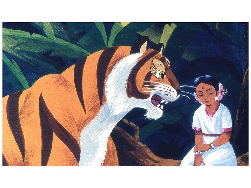 A dzsungel meséje diafilm borító