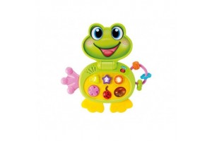 Béka junior laptop bébijáték - fények és hangok