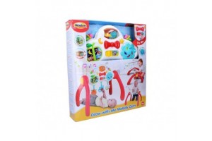 2 az 1-ben zenélő babaállvány - levehető játékokkal