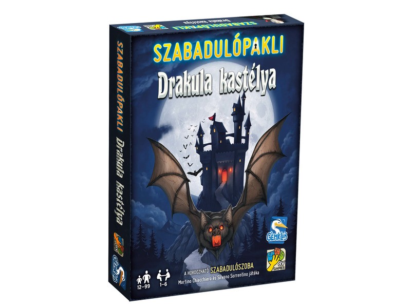 Szabadulópakli - Drakula kastélya borító