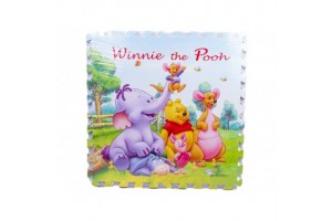Disney Micimackó 4 darabos szivacs szőnyegpuzzle