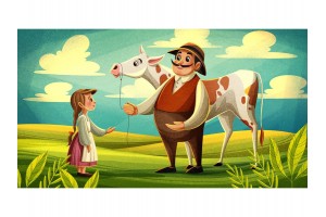 Diafilm borító: A kisfiú és az üres virágcserép