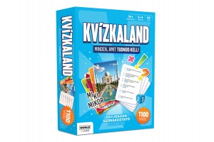Kvízkaland társasjáték - doboz