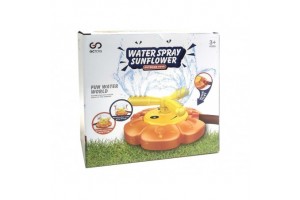 Vízspriccelő napraforgó - nyári kerti játék