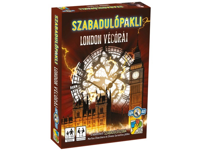 Szabadulópakli: London végórái – doboz és kártyák