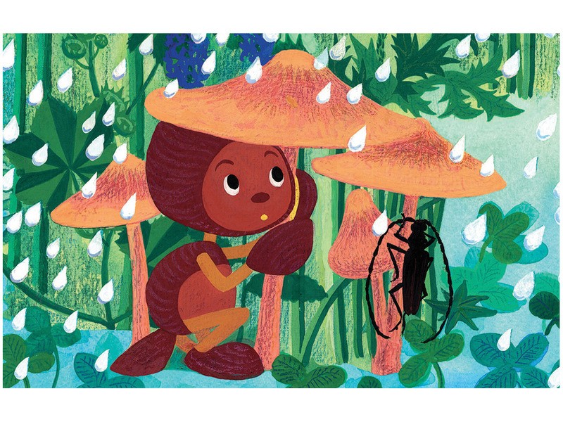 Kippkopp a fűben – borítókép