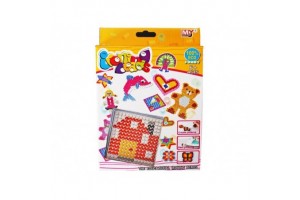 Vasalható gyöngykészlet 4 féle - sablonnal